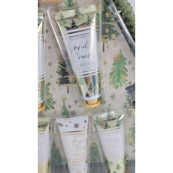 Ellen Tracy Hand Cream Collection w/ Wisker Basket 10 Pc Luxury Giftable Set - Picture 8 of 12